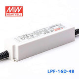 Mean Well LPF-16D-48 Power Supply 16W 48V - Dimmable 340mA - LPF-16D-48 - powersupplymall.com