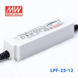 Mean Well LPF-25-12 Power Supply 25W 12V 2.1A - LPF-25-12 - powersupplymall.com