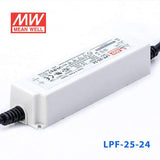 Mean Well LPF-25-24 Power Supply 25W 24V 1.05A - LPF-25-24 - powersupplymall.com