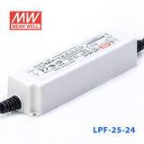 Mean Well LPF-25-24 Power Supply 25W 24V 1.05A - LPF-25-24 - powersupplymall.com