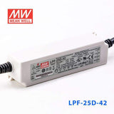 Mean Well LPF - 25D - 42 Power Supply 25W 42V - Dimmable - LPF-25D-42 - powersupplymall.com