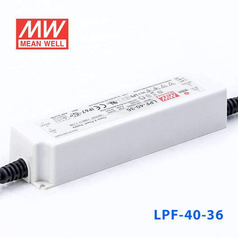Mean Well LPF - 40 - 36 Power Supply 40W 36V - LPF - 40 - 36 - powersupplymall.com