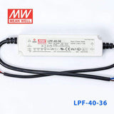 Mean Well LPF - 40 - 36 Power Supply 40W 36V - LPF - 40 - 36 - powersupplymall.com