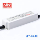 Mean Well LPF-40-42 Power Supply 40W 42V 960mA - LPF-40-42 - powersupplymall.com