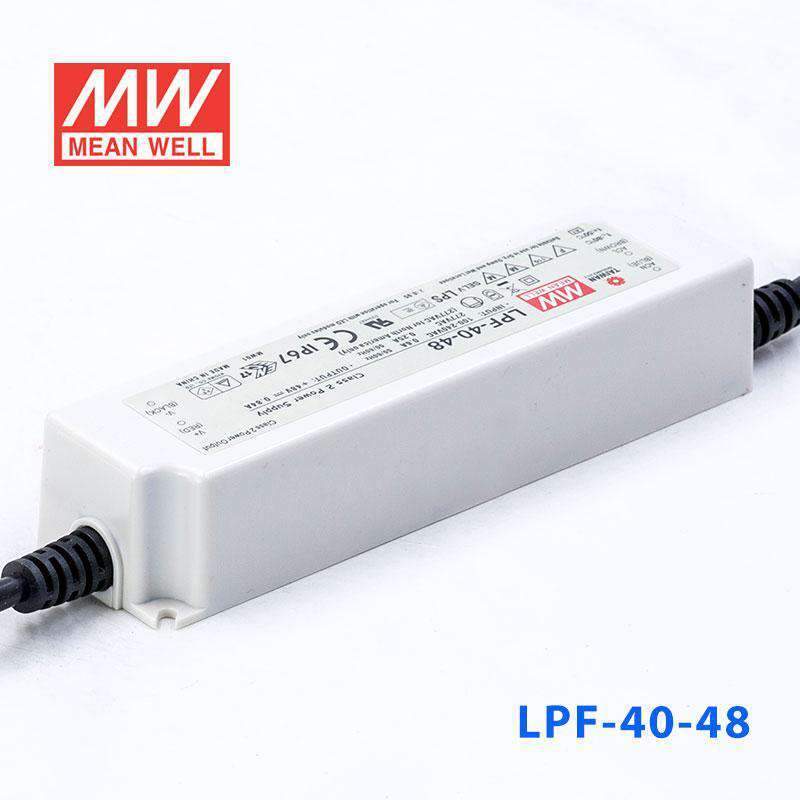 Mean Well LPF - 40 - 48 Power Supply 40W 48V - LPF-40-48 - powersupplymall.com