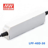 Mean Well LPF - 40D - 30 Power Supply 40W 30V - Dimmable - LPF-40D-30 - powersupplymall.com