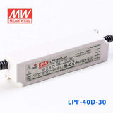 Mean Well LPF - 40D - 30 Power Supply 40W 30V - Dimmable - LPF-40D-30 - powersupplymall.com