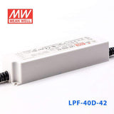 Mean Well LPF - 40D - 42 Power Supply 40W 42V - Dimmable - LPF - 40D - 42 - powersupplymall.com