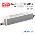 Mean Well LPF-60-20 Power Supply 60W 20V 3A - LPF-60-20 - powersupplymall.com