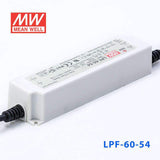 Mean Well LPF-60-54 Power Supply 60W 54V 1.12A - LPF-60-54 - powersupplymall.com