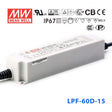 Mean Well LPF - 60D - 15 Power Supply 60W 15V - Dimmable - LPF-60D-15 - powersupplymall.com