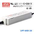 Mean Well LPF - 60D - 20 Power Supply 60W 20V - Dimmable - LPF - 60D - 20 - powersupplymall.com
