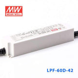 Mean Well LPF - 60D - 42 Power Supply 60W 42V - Dimmable - LPF-60D-42 - powersupplymall.com