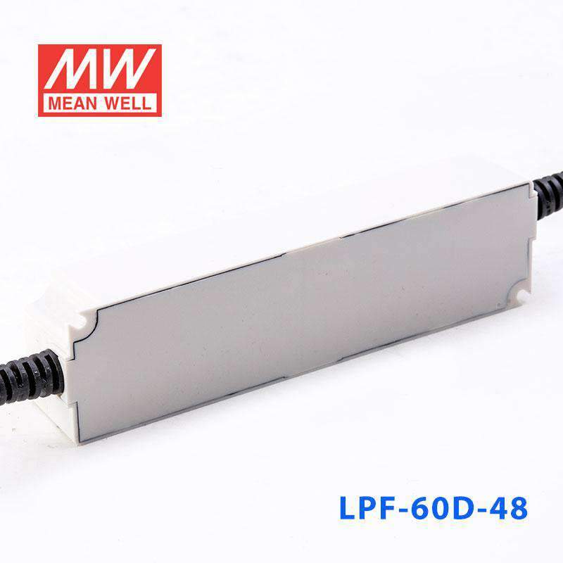 Mean Well LPF - 60D - 48 Power Supply 60W 48V - Dimmable - LPF-60D-48 - powersupplymall.com
