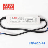 Mean Well LPF - 60D - 48 Power Supply 60W 48V - Dimmable - LPF-60D-48 - powersupplymall.com