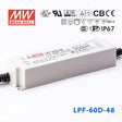 Mean Well LPF - 60D - 48 Power Supply 60W 48V - Dimmable - LPF-60D-48 - powersupplymall.com