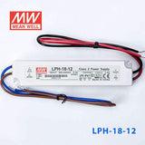Mean Well LPH-18-12 Power Supply 18W 12V 1.5A - LPH-18-12 - powersupplymall.com