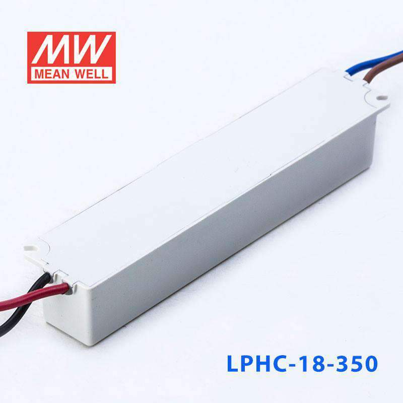 Mean Well LPHC-18-350 AC-DC Single output LED driver Constant Current - LPHC-18-350 - powersupplymall.com