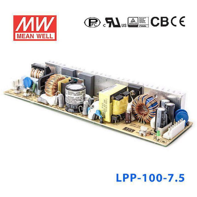 Mean Well LPP - 100 - 7.5 Power Supply 101W 7.5V - LPP - 100 - 7.5 - powersupplymall.com