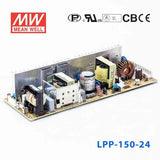 Mean Well LPP-150-24 Power Supply 151W 24V 6.3A - LPP-150-24 - powersupplymall.com