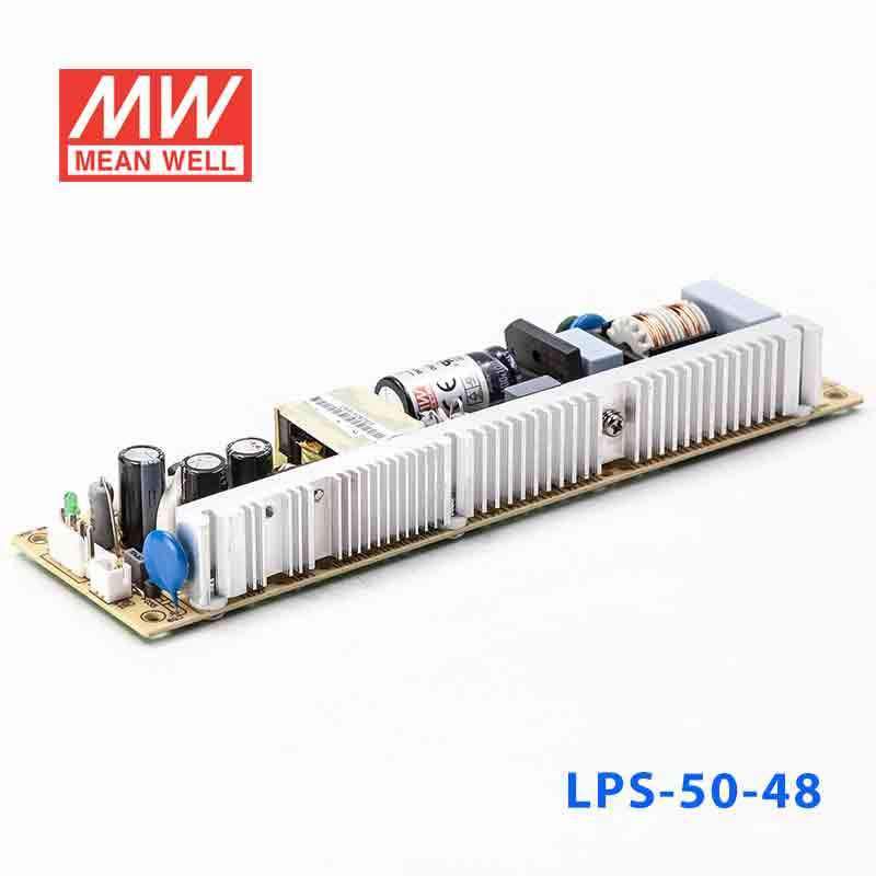 Mean Well LPS-50-48 Power Supply 52W 48V 1.1A - LPS-50-48 - powersupplymall.com
