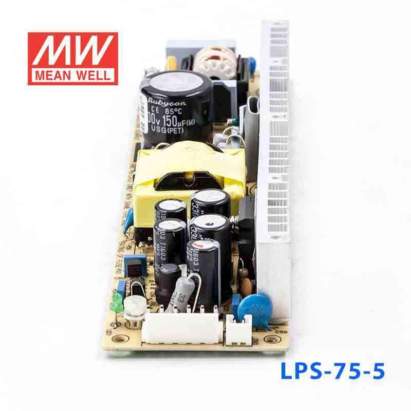 Mean Well LPS - 75 - 5 Power Supply 75W 5V - LPS - 75 - 5 - powersupplymall.com