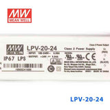 Mean Well LPV - 20 - 24 Power Supply 20W 24V - LPV - 20 - 24 - powersupplymall.com