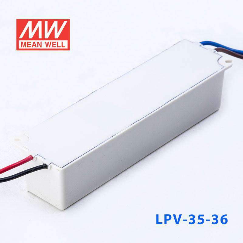 Mean Well LPV - 35 - 36 Power Supply 35W 36V - LPV - 35 - 36 - powersupplymall.com