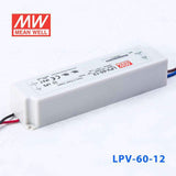 Mean Well LPV - 60 - 12 Power Supply 60W 12V - LPV - 60 - 12 - powersupplymall.com