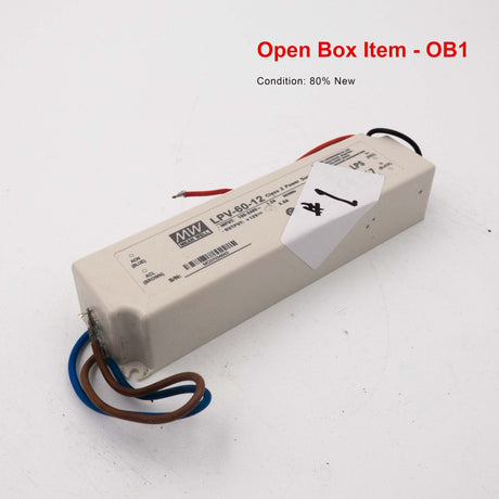 Mean Well LPV - 60 - 12 Power Supply 60W 12V - Open Box - LPV - 60 - 12 - OB1 - powersupplymall.com