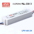 Mean Well LPV - 60 - 24 Power Supply 60W 24V - LPV - 60 - 24 - powersupplymall.com