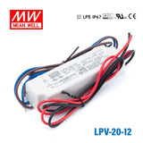 Mean Well LPV Series LED Power Supply 12V (20~150W) -  - powersupplymall.com