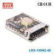 Mean Well LRS - 100N2 - 48 Single Output High Peak Power Supply 102W 48V, 2 Times Peak Power - LRS-100N2-48 - powersupplymall.com