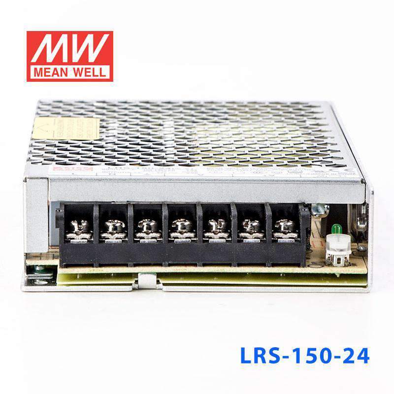 Mean Well LRS - 150 - 24 Power Supply 150W 24V - LRS - 150 - 24 - powersupplymall.com