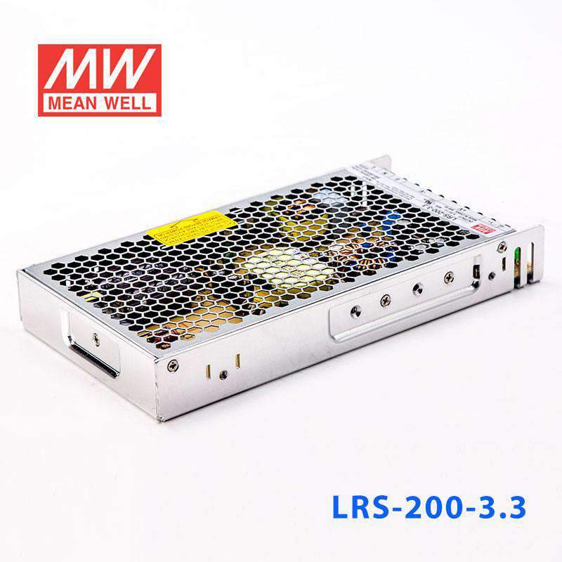 Mean Well LRS - 200 - 3.3 Power Supply 200W 3.3V - LRS - 200 - 3.3 - powersupplymall.com