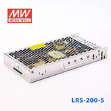 Mean Well LRS - 200 - 5 Power Supply 200W 5V - LRS - 200 - 5 - powersupplymall.com