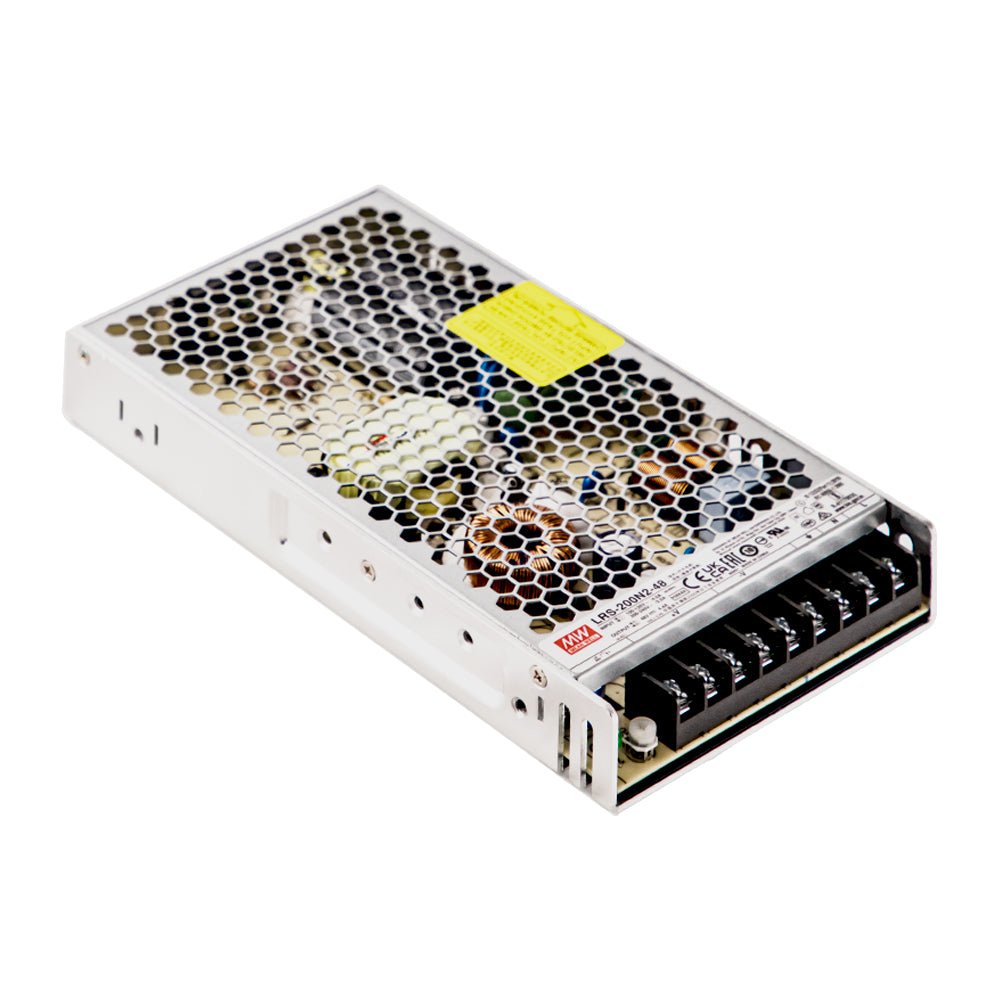 Mean Well LRS - 200N2 - 24 Single Output High Peak Power Supply 211.2W 24V, 2 Times Peak Power - LRS - 200N2 - 24 - powersupplymall.com