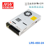 Mean Well LRS - 450 - 24 Power Supply 450W 24V - LRS - 450 - 24 - powersupplymall.com