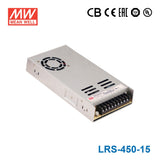 Mean Well LRS Series Power Supply 15V (35~600W) -  - powersupplymall.com