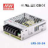 Mean Well LRS Series Power Supply 24V (35~600W) -  - powersupplymall.com