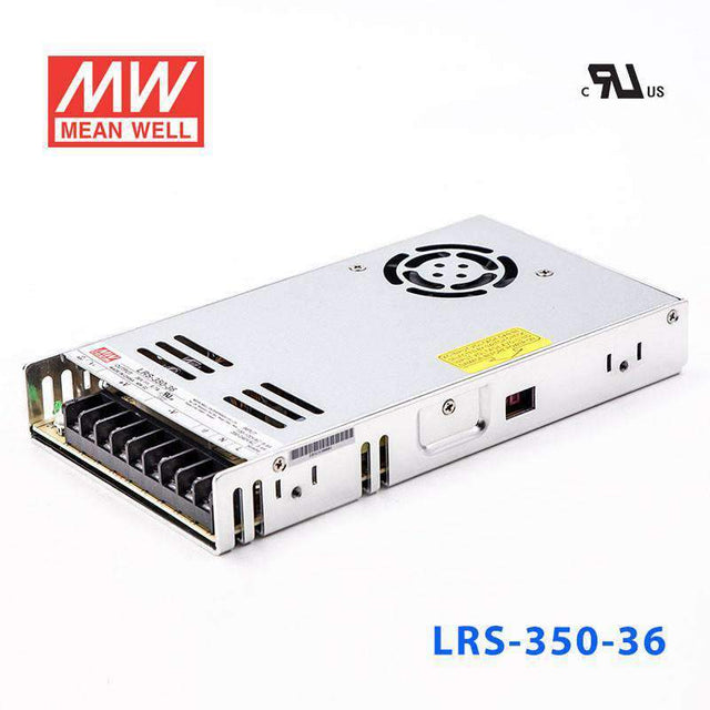 Mean Well LRS Series Power Supply 36V (35~600W) - powersupplymall.com