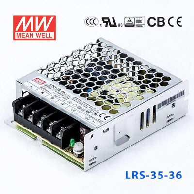 Mean Well LRS Series  Power Supply 36V (35~600W)