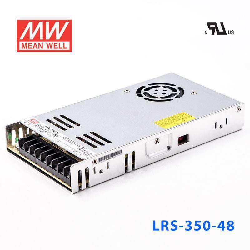 Mean Well LRS Series Power Supply 48V (35~600W) - powersupplymall.com