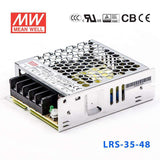 Mean Well LRS Series Power Supply 48V (35~600W) -  - powersupplymall.com
