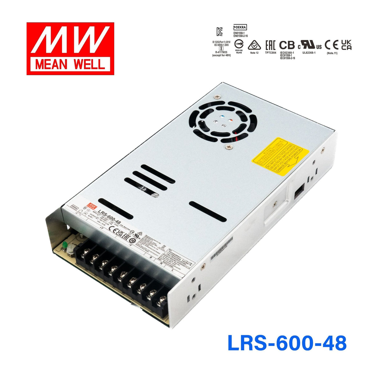 Mean Well LRS Series Power Supply 48V (35~600W) -  - powersupplymall.com