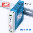 Mean Well MDR - 20 - 24 Single Output Industrial Power Supply 20W 24V - DIN Rail - MDR - 20 - 24 - powersupplymall.com