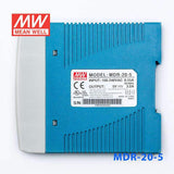 Mean Well MDR - 20 - 5 Single Output Industrial Power Supply 20W 5V - DIN Rail - MDR - 20 - 5 - powersupplymall.com