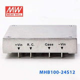 Mean Well MHB100 - 24S12 DC - DC Converter - 100W - 18~36V in 12V out - MHB100 - 24S12 - powersupplymall.com