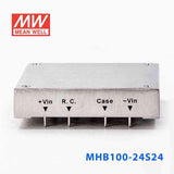 Mean Well MHB100 - 24S24 DC - DC Converter - 100W - 18~36V in 24V out - MHB100 - 24S24 - powersupplymall.com