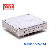 Mean Well MHB100 - 24S24 DC - DC Converter - 100W - 18~36V in 24V out - MHB100 - 24S24 - powersupplymall.com